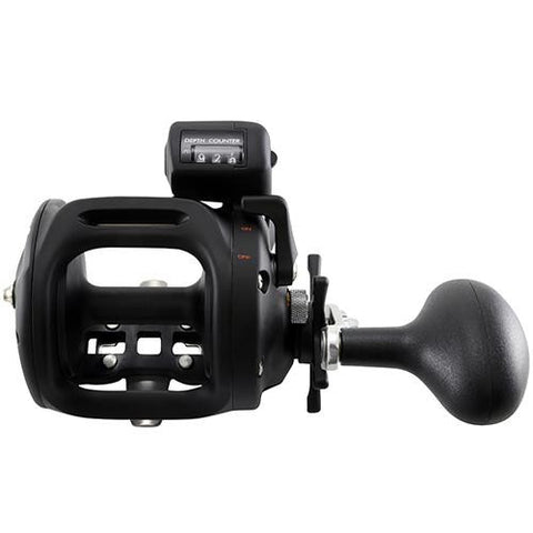 Magda Pro DXT Linecounters Reel - 4.0:1 Gear Ratio, 2BB Bearings, 17 lb Max Drag, 24" Line Retrieve, Right Hand