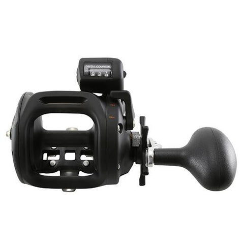 Magda Pro DXT Linecounters Reel - 4.0:1 Gear Ratio, 2BB Bearings, 18 lb Max Drag, 26" Line Retrieve, Right Hand