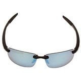 Descend N Sunglasses - Black Frame, Blue Water Serilium Lens