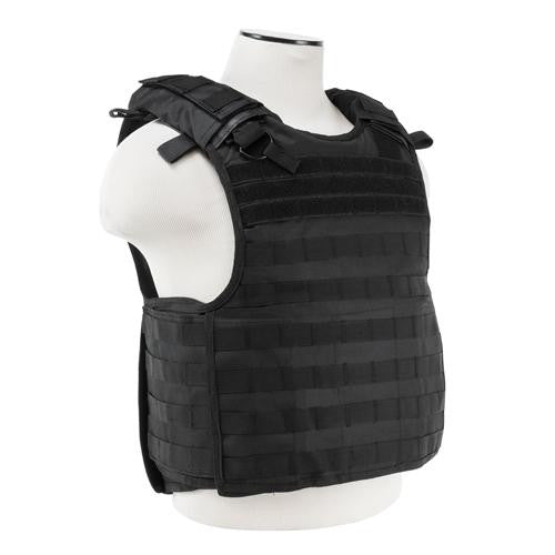 Quick Release Plate Carrier Vest - Black