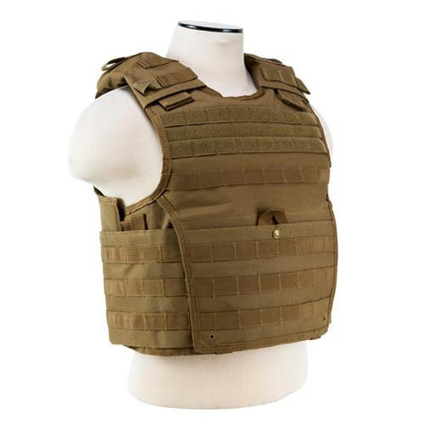 Expert Plate Carrier Vest - Tan