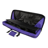 Double Carbine Case - 36", Black with Purple Tan