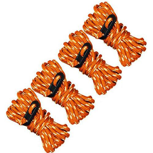 Guy Line Reflective,  Orange-Reflective,, 4 Pack