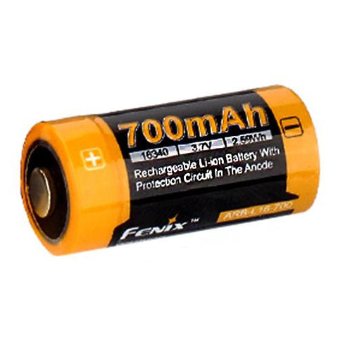 Li-Ion Rechargeable Battery - 14500 (3.6V) 800 mAh