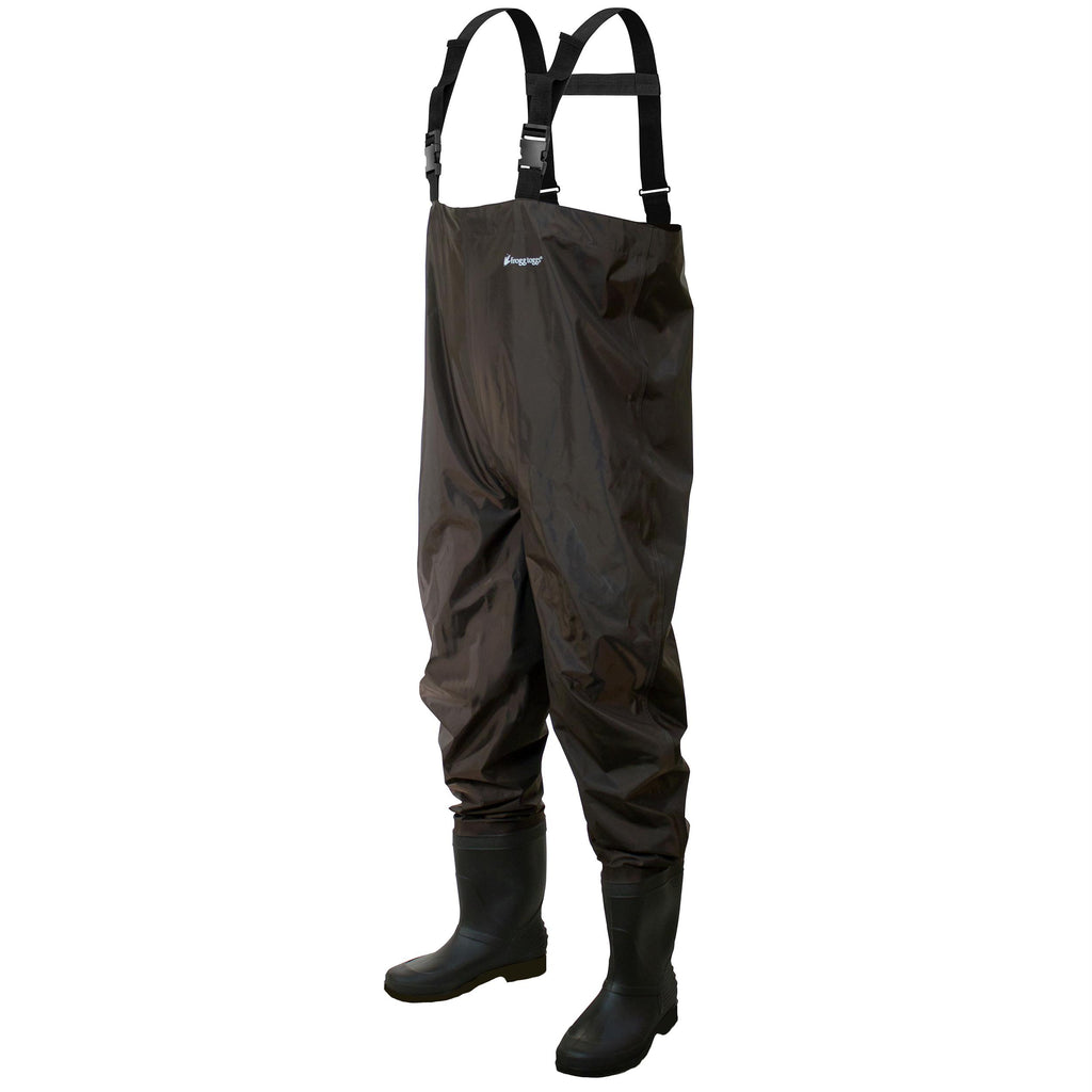 Chest Wader - Rana II PVC, Felt, Size 10, Dark Brown