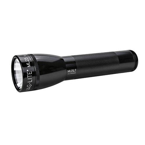 ML25LT 2-Cell C LED Flashlight with Candle Mode, Ultra Bright, Black