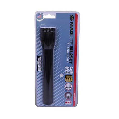 Maglite 3C Cell, Black, Whs