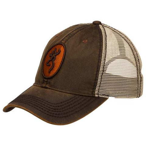 Cody Mesh Cap, Brown-Orange