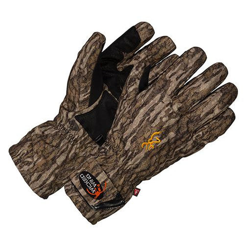 Wicked Wing Insulated Gloves - Mossy Oak Bottonlands, Large