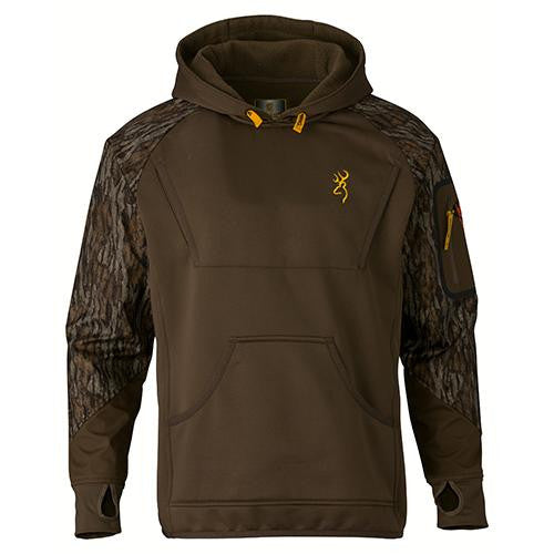 Wicked Wing Timber Fleece Hoodie - Mossy Oak Bottomlands, Small