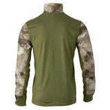 Hell's Canyon Speed MHS 1-4 Zip Top Shirt - ATACS Foliage-Green, Large