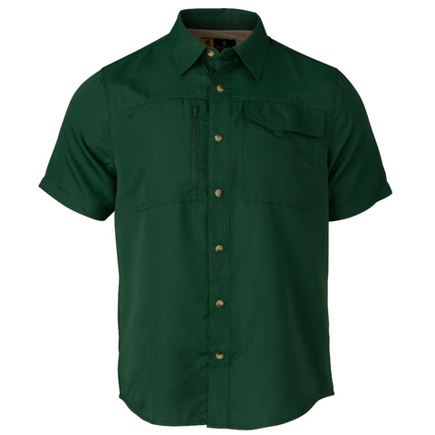 Phenix Shooting Shirt - Short Sleeve, Dark Olive, Large