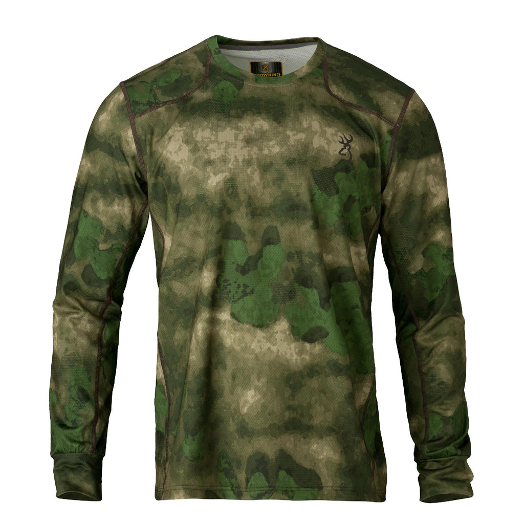 Hell's Canyon Speed Plexus Mesh Shirt - Long Sleeve, ATACS Foliage-Green, X-Large