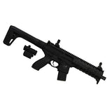 MPX Air Rifle - .177 Caliber, 88g, CO2, 30 Rounds, Red Dot, Black