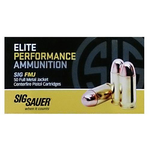 Elite Performance Ammunition - 38 Super +P, 125 Grains, Full Metal Jacket, Per 50