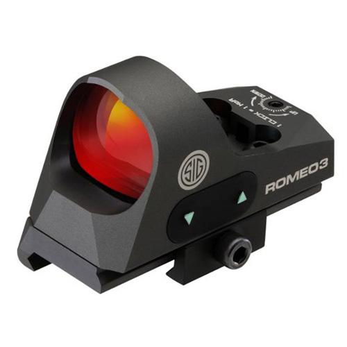 Romeo3 Reflex Sight, 1x25mm, 3 MOA Dot, 1.0 MOA Adjustable