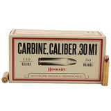 30 Carbine - 110 Grains, Full Metal Jacket, Per 50