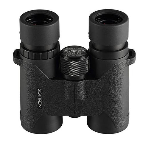 SIII Series Binoculars - 8x32mm, Roof Prism, Black Rubber Finish