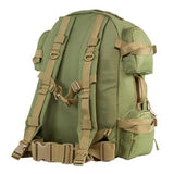 Tactical Backpack - Green with Tan Trim