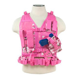 Tactical Vest - Pink Camo, XS-S