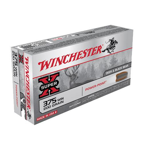 375 Winchester Super-X, 200 Grains, Power-Point, Per 20