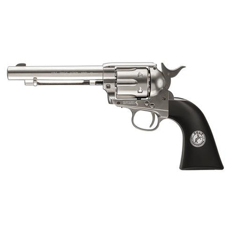 Colt Peacemaker Nickel Pellet CO2 Pistol, 177 Caliber, 5" Barrel