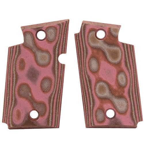 Sig P938 Ambidextrous Extreme Series Grip - Smooth G-Mascus G10, Pink Lava