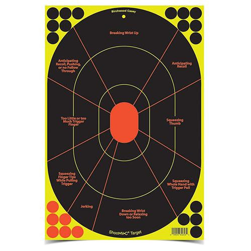 Shoot-N-C Targets: Silhouette - 12" x 18", Per 100