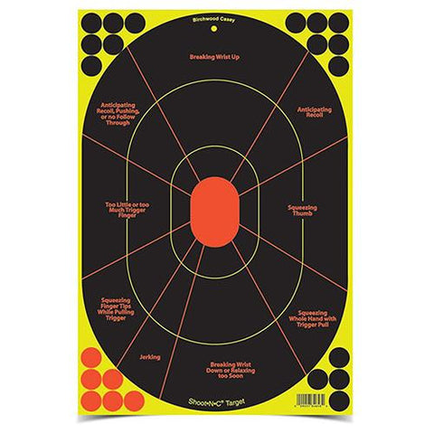 Shoot-N-C Targets: Silhouette - 12" x 18", Per 5