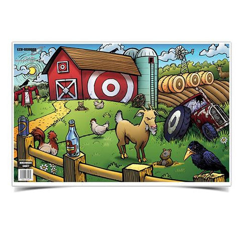 Eze-Scorer Broadside Barn Target - 23" x 35", Per 5