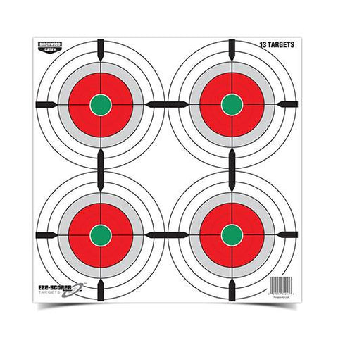 Eze-Scorer Training Target - 12" Multiple Bull's-Eye, Per 100