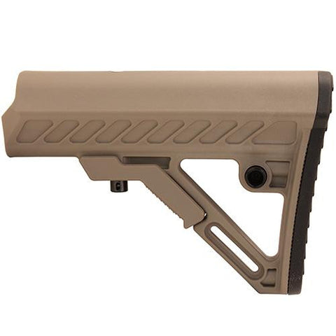 UTG Pro Model 4 Ops Ready S2 Mil Spec Stock - Only, Flat Dark Earth