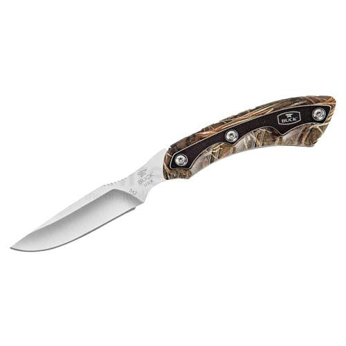 Open Season - Caper, 3 1-2" 420HC Satin Plain Blade, Muddy Water Thermoplastic Handle, Boxed