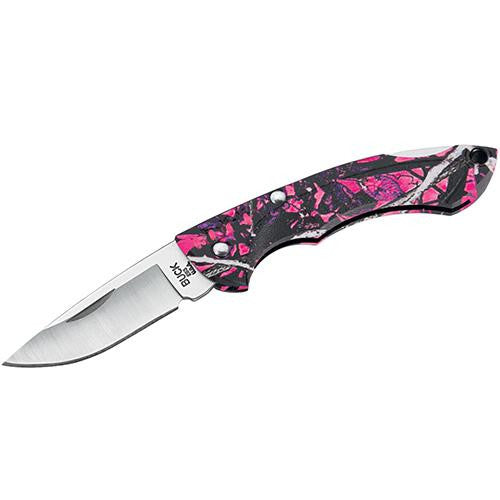 Nano Bantam - 1 7-8" Plain Satin Blade, Muddy Girl ETP Handle, Boxed