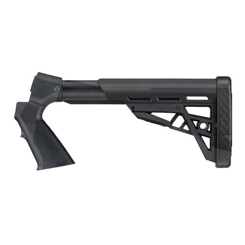 Mossberg-Remington-Winchester, 12 Gauge - ShotForce Adj. TactLite Pistol Grip Stock with Scorpion Recoil System, Black