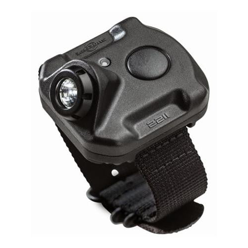 Compact Wristlight Watch - 2211, Li-Ion, 300 Lumens, Black