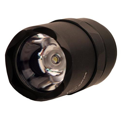 LED Head, Crenellated, 2 Stage 300 Lumens-5 Lumens, Black