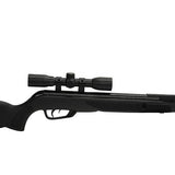 Wildcat Whisper - .177 Caliber, Single Shot, Black Synthetic stock with 4x32mm Scope