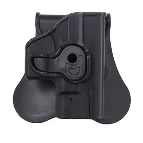 Polymer Holster with Paddle-Belt Loop - Glock 42, Black