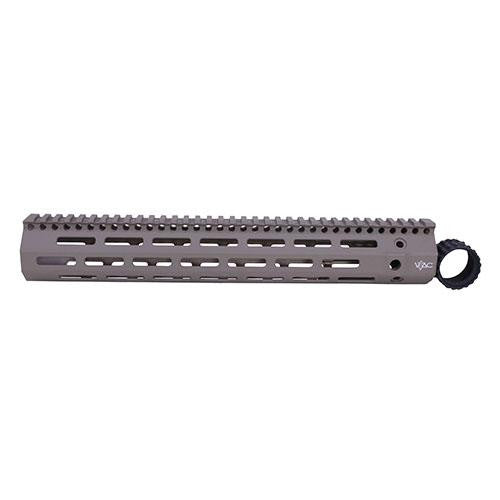 308 M-Lok Aluminum Rail - 15", Flat Dark Earth with VTAC Logo