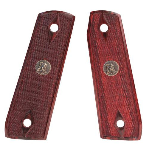 Renegade Wood Laminate Revolver Grips - Sig P238, Rosewood, Checkered