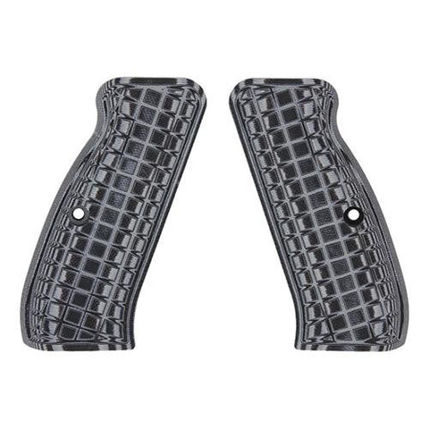 G-10 Tactical Pistol Grips - CZ 75, Gray-Black, Coarse