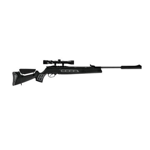 Model 125 Sniper Vortex Quiet Energy Break Barrel Air Rifle - .22 Caliber, 19.60" Barrel, Single Shot, Synthetic Black Stock with 3-9x32mm