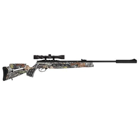 Model 125 Sniper Vortex Quiet Energy Break Barrel Air Rifle - .22 Caliber 19.60" Barrel, Single Shot, Synthetic Camouflage Stock with 3-9x32mm