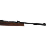 Model 135 Vortex Quiet Energy Break Barrel Air Rifle - .17 Caliber, 10.60" Barrel, Single Shot, Walnut Stock-Black