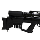 Gladius PCP Air Rifle - .177 Caliber, 19.40" Barrel, 10 Rounds, Black Synthetic Stock-Black