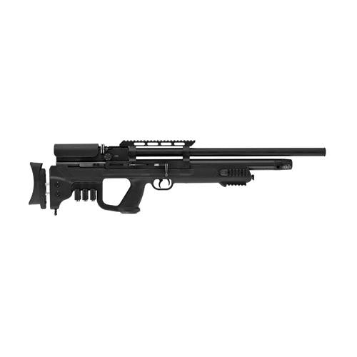 Gladius PCP Air Rifle - .22 Caliber, 19.40" Barrel, 10 Rounds, Black Synthetic Stock-Black