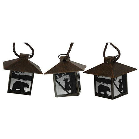 Lantern Light Set - Rustic Bear