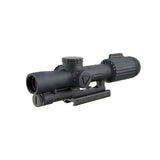 VCOG 1-6x24mm Riflescope - Green Segmented Circle-Crosshair .223-77 Grain Ballistic Reticle, Black