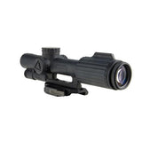 VCOG 1-6x24mm Riflescope - Green Horseshoe Dot-Crosshair .223-55 Grain Ballistic Reticle, Black